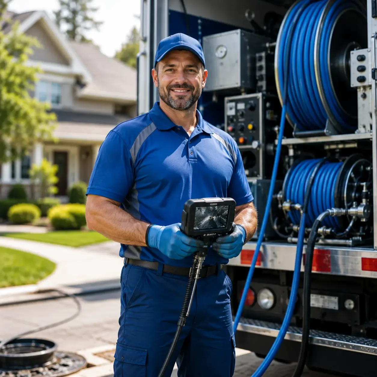 Local outdoor drain cleaning specialists in Newman, CA